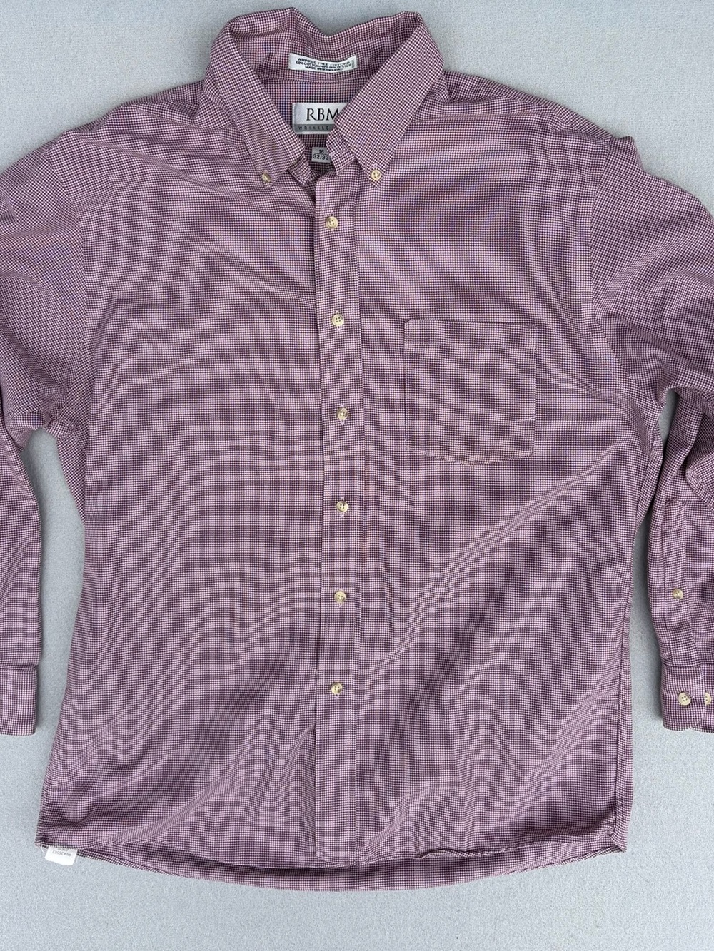 Classic Button-Down Shirt in Mauve